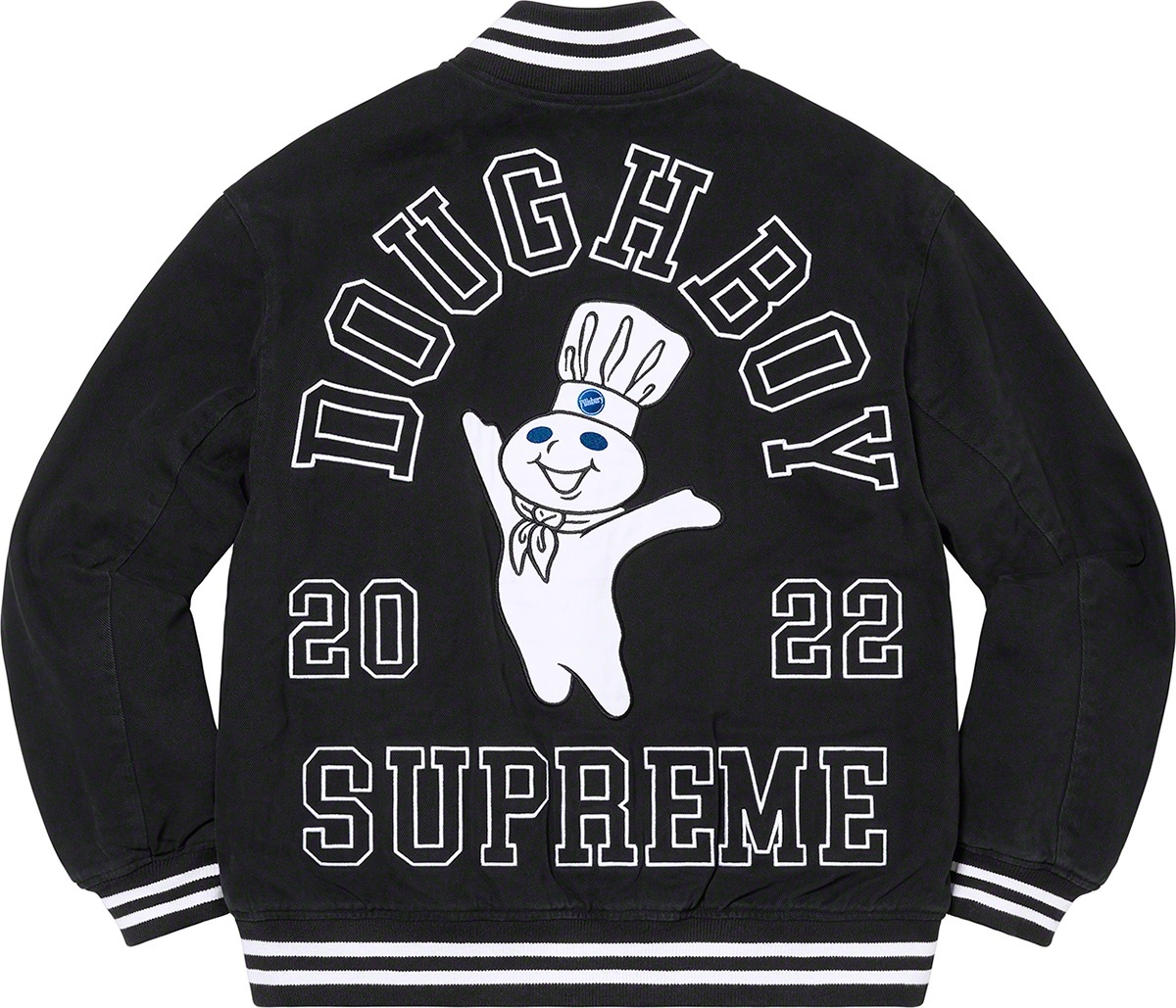 Supreme®/Mitchell & Ness® Doughboy Twill Varsity Jacket view 17